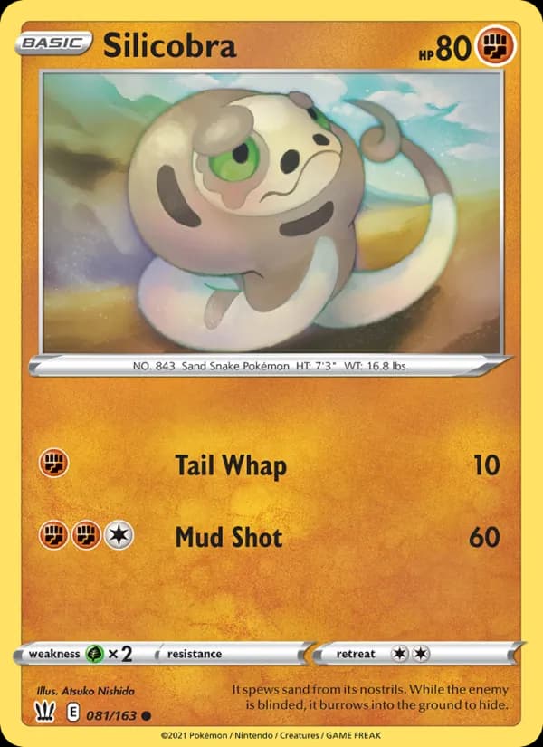 Silicobra — Battle Styles, Common