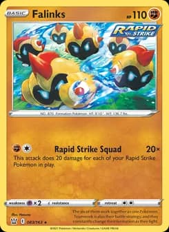Falinks — Battle Styles — Rare