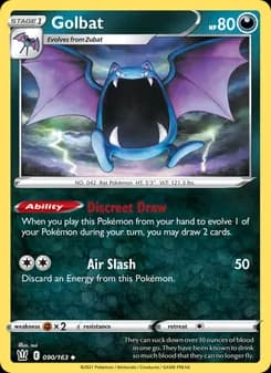 Golbat — Battle Styles — Uncommon