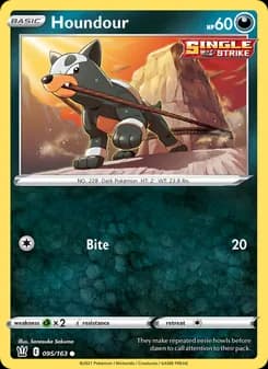 Houndour — Battle Styles — Common