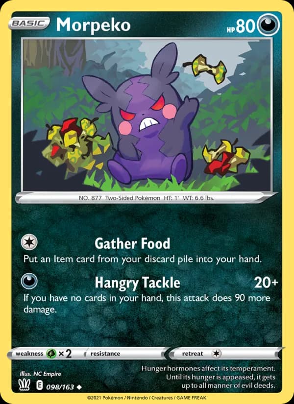 Morpeko — Battle Styles, Uncommon