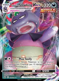Galarian Slowking VMAX — Chilling Reign — Holo Rare VMAX