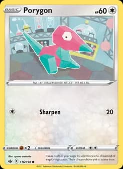 Porygon — Chilling Reign — Common