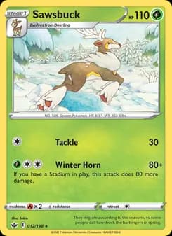 Sawsbuck — Chilling Reign — Rare