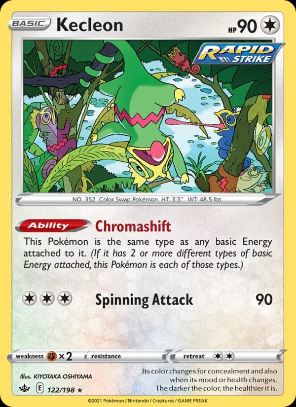 Kecleon — Chilling Reign, Rare