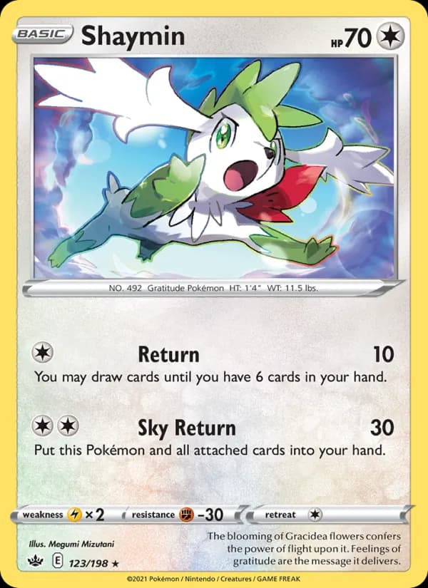 Shaymin — Chilling Reign, Holo Rare