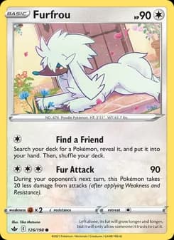 Furfrou — Chilling Reign — Common