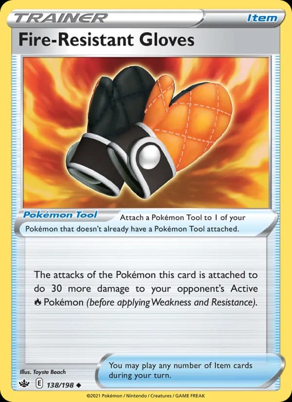 Fire-Resistant Gloves — Chilling Reign, Uncommon