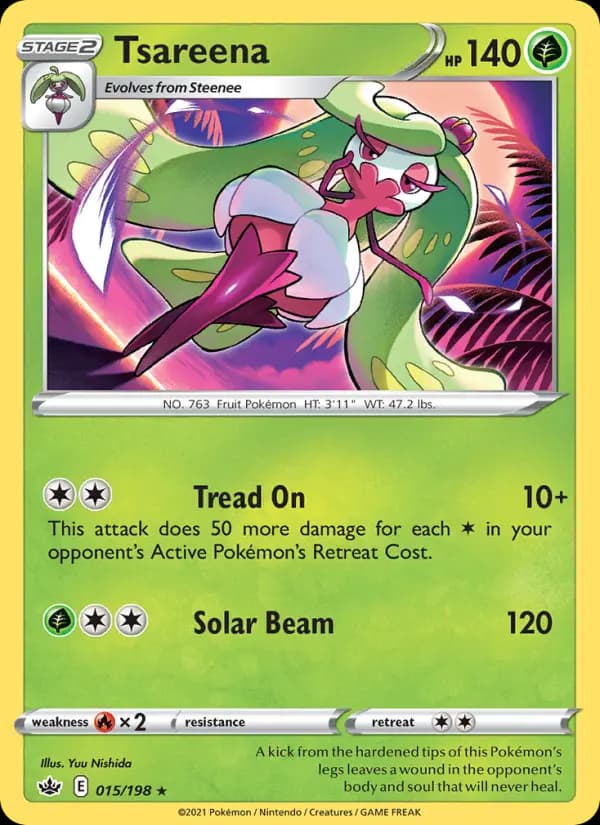 Tsareena — Chilling Reign, Rare