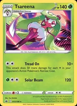 Tsareena — Chilling Reign — Rare