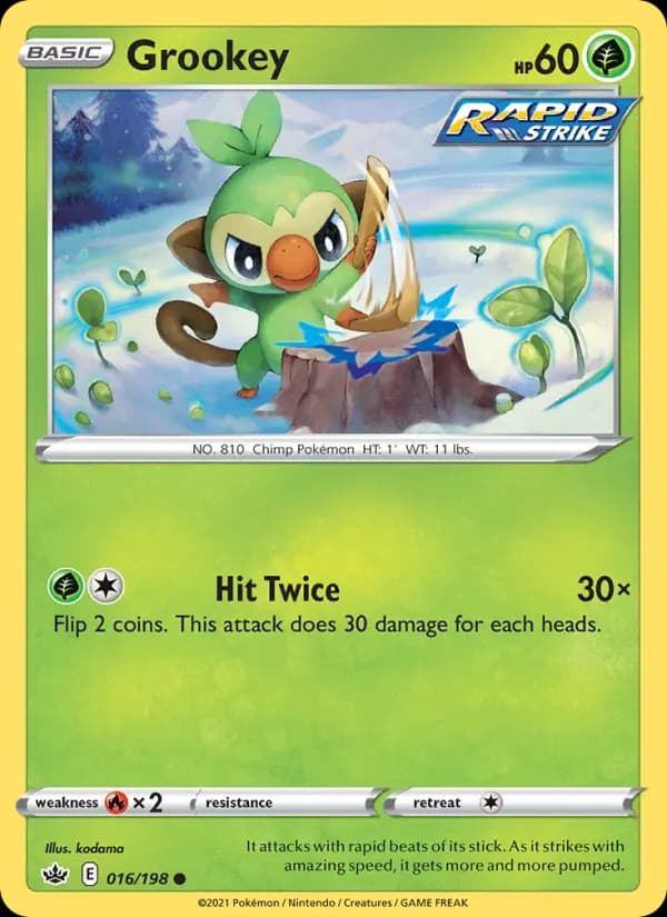 Grookey — Chilling Reign, Common