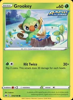 Grookey — Chilling Reign — Common