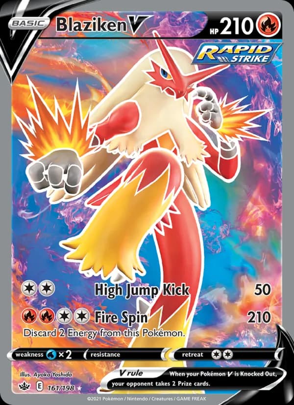 Blaziken V — Chilling Reign, Ultra Rare