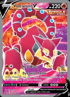Volcanion V — Chilling Reign — Ultra Rare