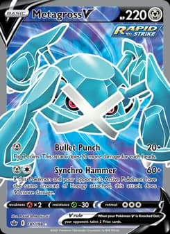 Metagross V — Chilling Reign — Ultra Rare