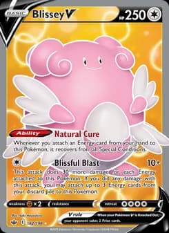 Blissey V — Chilling Reign — Ultra Rare