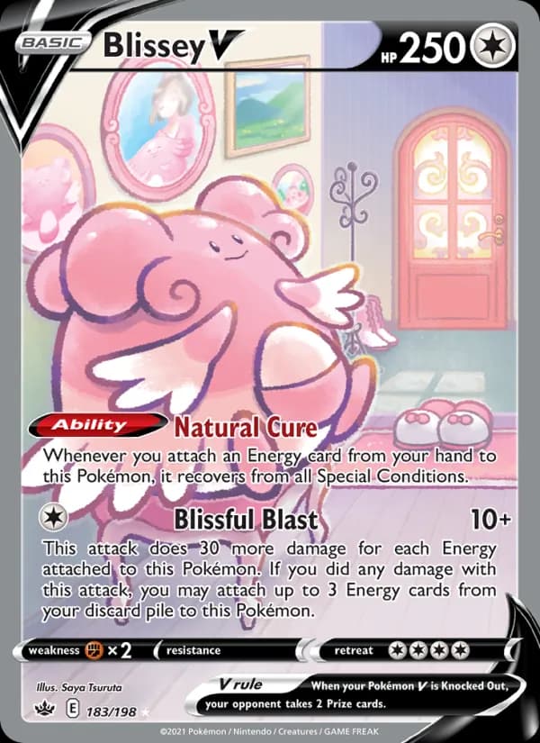 Blissey V — Chilling Reign, Ultra Rare