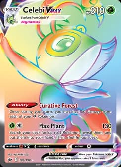 Celebi VMAX — Chilling Reign — Secret Rare