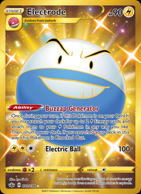 Electrode — Chilling Reign, Secret Rare