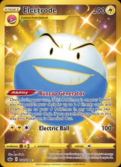 Electrode — Chilling Reign — Secret Rare