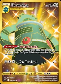 Bronzong — Chilling Reign — Secret Rare