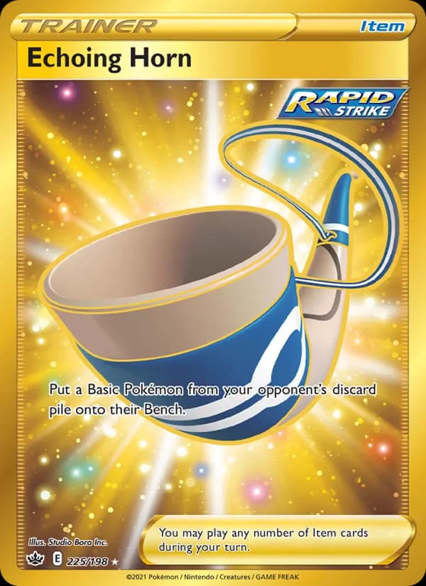 Echoing Horn — Chilling Reign, Secret Rare
