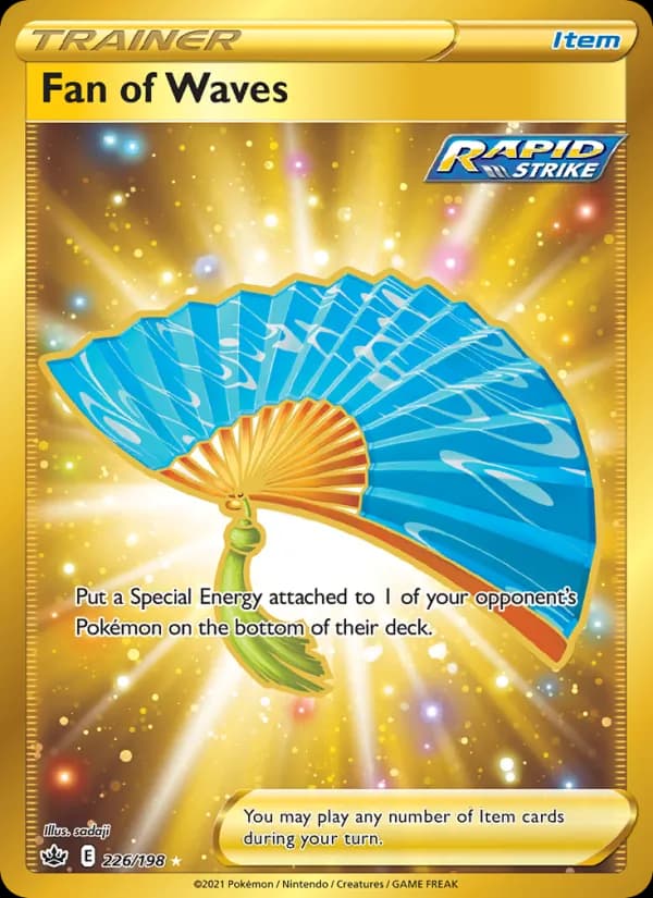 Fan of Waves — Chilling Reign, Secret Rare
