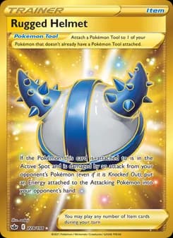 Rugged Helmet — Chilling Reign — Secret Rare