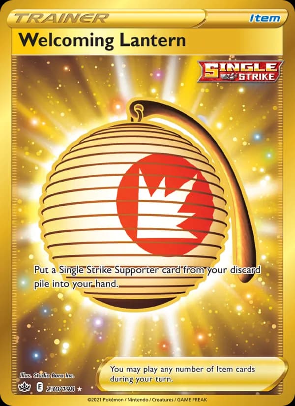 Welcoming Lantern — Chilling Reign, Secret Rare