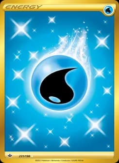 Water Energy — Chilling Reign — Secret Rare