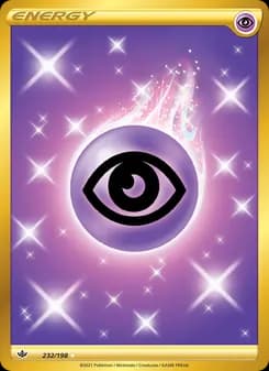 Psychic Energy — Chilling Reign — Secret Rare