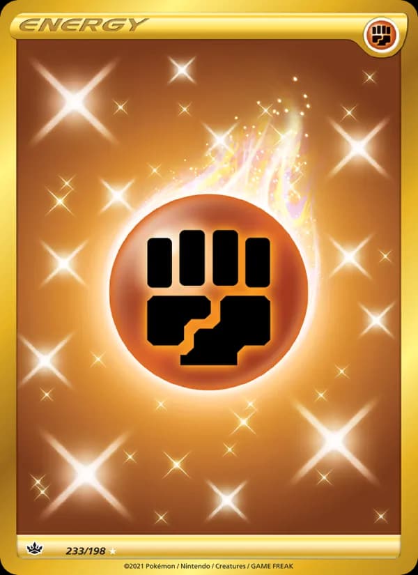 Fighting Energy — Chilling Reign, Secret Rare