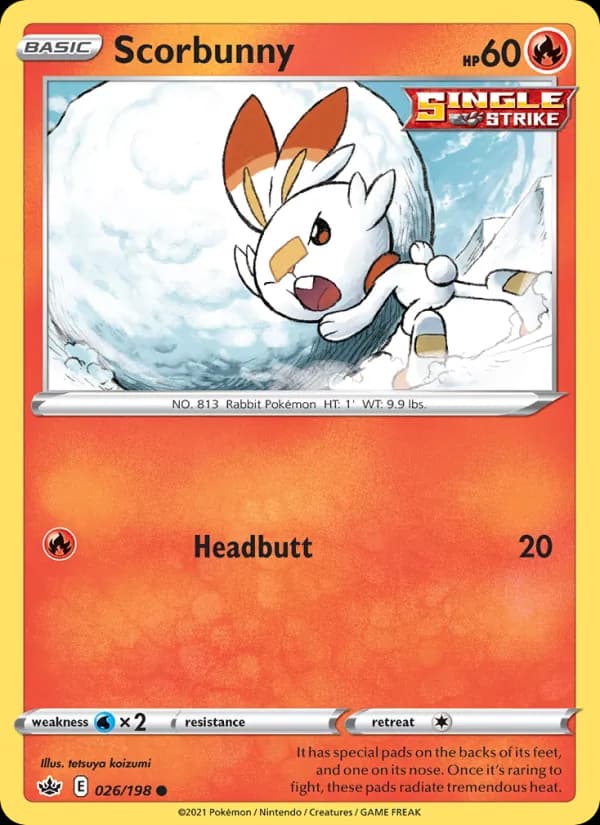 Scorbunny — Chilling Reign, Common