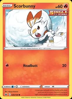 Scorbunny — Chilling Reign — Common