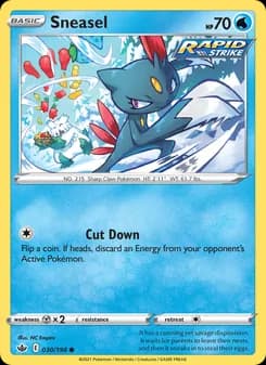 Sneasel — Chilling Reign — Common