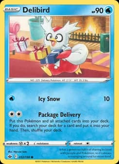 Delibird — Chilling Reign — Common