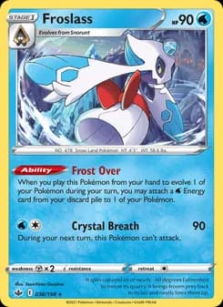 Froslass — Chilling Reign — Holo Rare