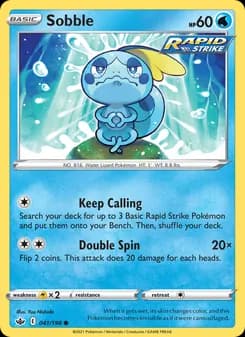Sobble — Chilling Reign — Common