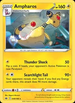 Ampharos — Chilling Reign — Rare