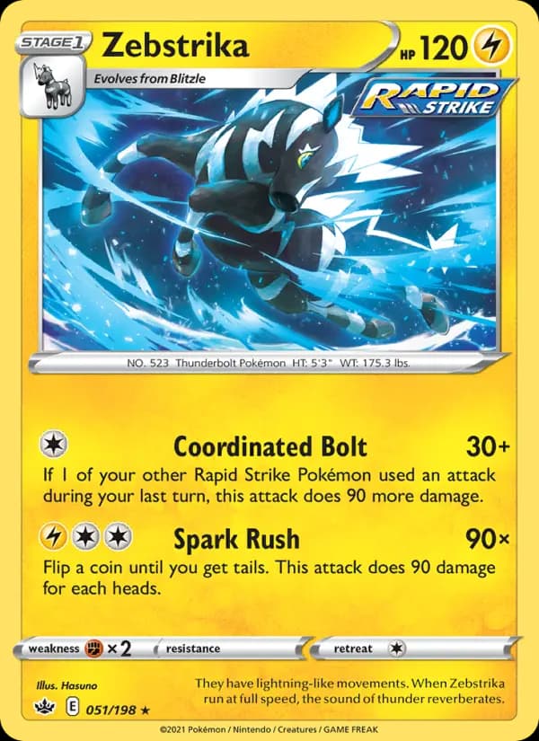 Zebstrika — Chilling Reign, Rare
