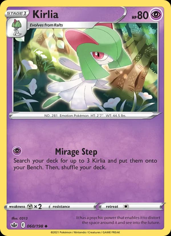 Kirlia — Chilling Reign, Uncommon