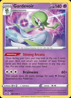 Gardevoir — Chilling Reign — Holo Rare