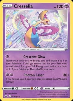 Cresselia — Chilling Reign — Holo Rare