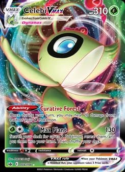 Celebi VMAX — Chilling Reign — Holo Rare VMAX