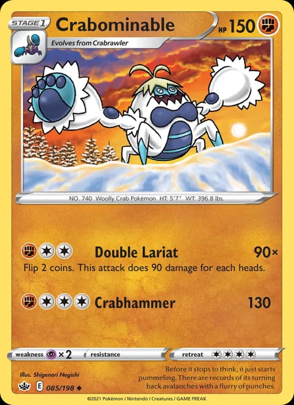Crabominable — Chilling Reign, Uncommon
