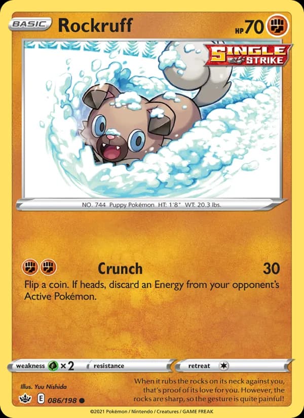 Rockruff — Chilling Reign, Common