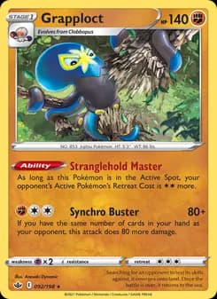 Grapploct — Chilling Reign — Holo Rare