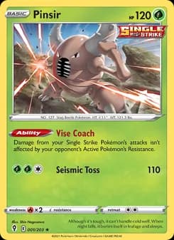 Pinsir — Evolving Skies — Rare