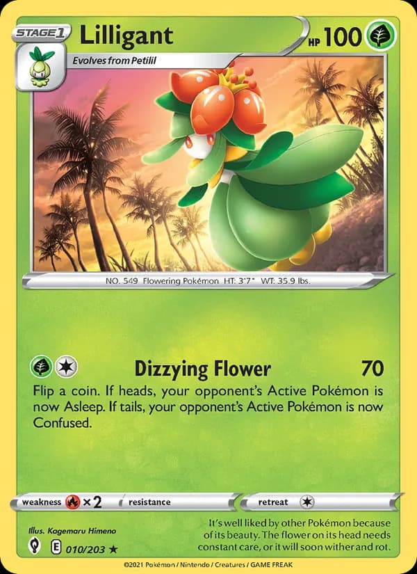 Lilligant — Evolving Skies, Rare