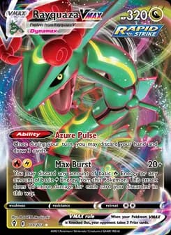 Rayquaza VMAX — Evolving Skies — Holo Rare VMAX